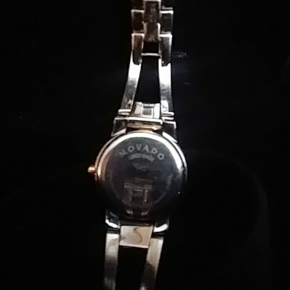 Womens Custom Movado Watch w Diamonds and Rubies main image 5